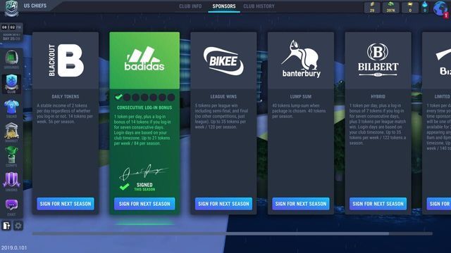 Blackout Rugby Manager Screenshot