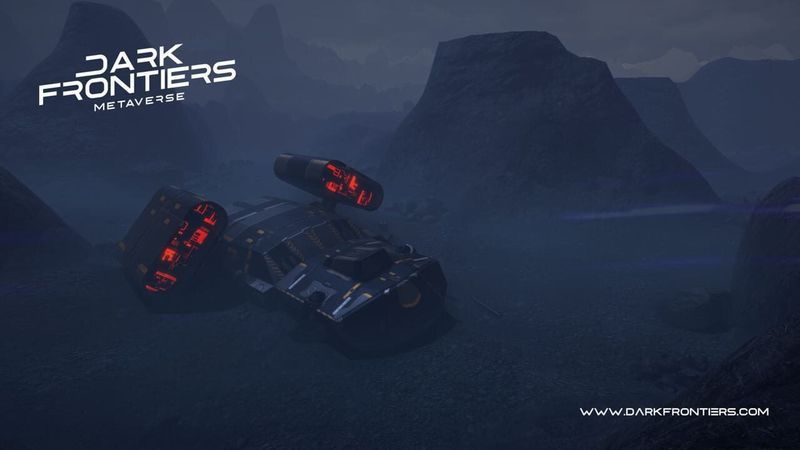 Dark Frontiers cover