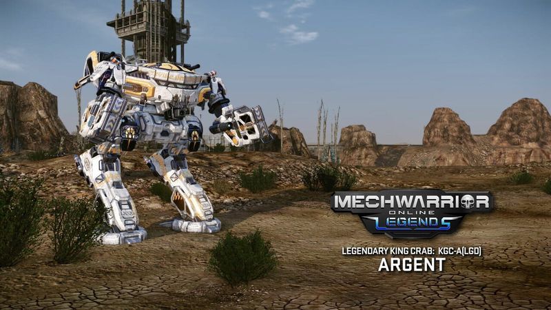 MechWarrior Online: Argent Legendary Mech Pack cover