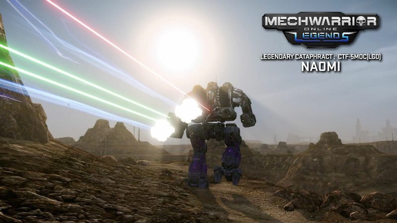 MechWarrior Online: Naomi Legendary Mech Pack cover