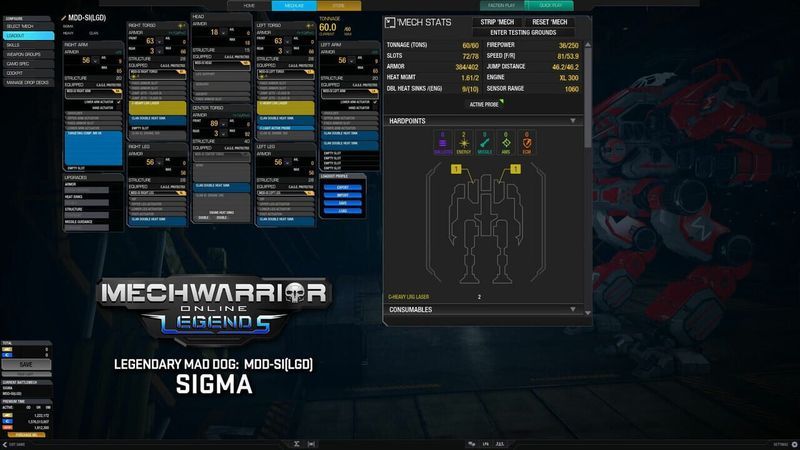 MechWarrior Online: Sigma Legendary Mech Pack cover