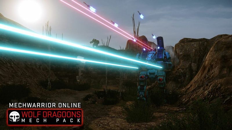 MechWarrior Online: Wolf Dragoons Mech Pack cover