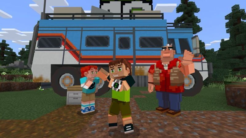 Minecraft: Ben 10 cover
