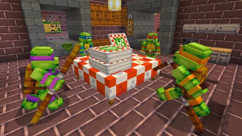 Minecraft: Teenage Mutant Ninja Turtles cover
