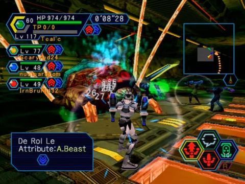 Phantasy Star Online Screenshot