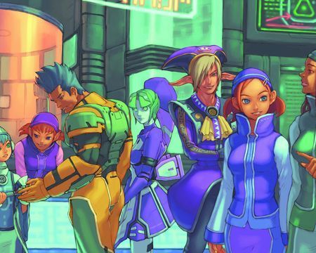 Phantasy Star Online Screenshot