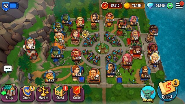 Shop Titans Screenshot