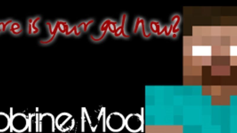 The Herobrine Mod cover